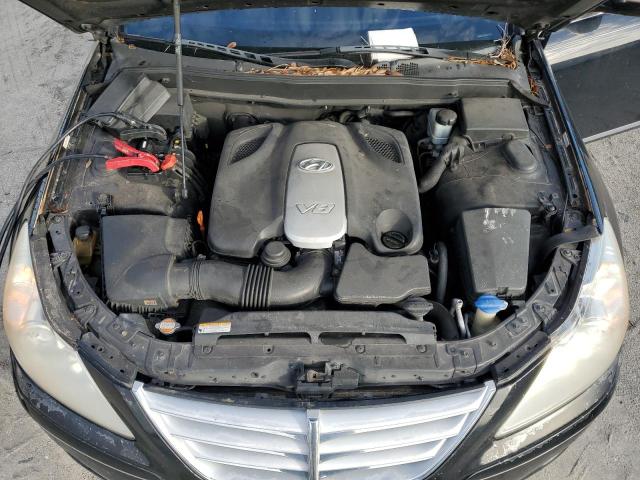 KMHGC46F49U050717 - 2009 HYUNDAI GENESIS 4.6L BLACK photo 11