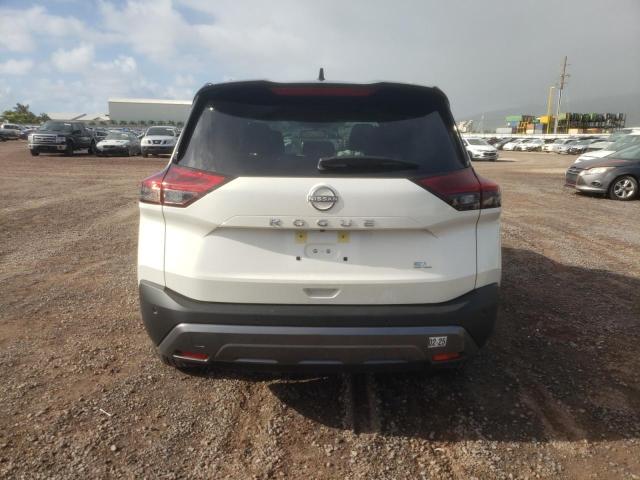 JN8BT3CA9PW002606 - 2023 NISSAN ROGUE SL WHITE photo 6