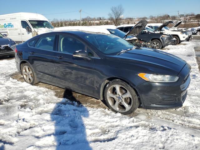 3FA6P0H75ER333136 - 2014 FORD FUSION SE BLACK photo 4