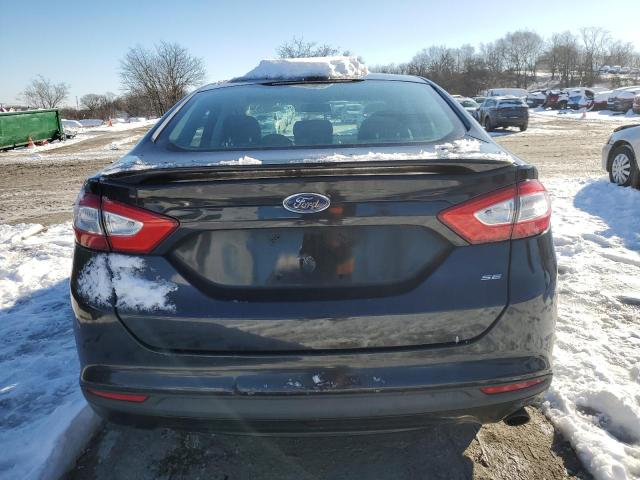 3FA6P0H75ER333136 - 2014 FORD FUSION SE BLACK photo 6