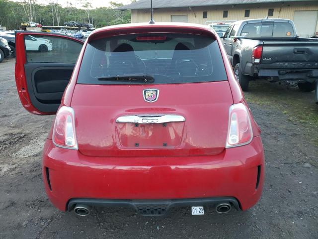 3C3CFFFHXFT513798 - 2015 FIAT 500 ABARTH RED photo 6