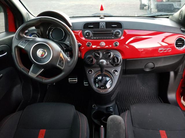 3C3CFFFHXFT513798 - 2015 FIAT 500 ABARTH RED photo 8