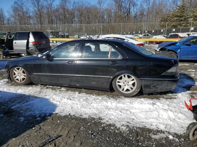 WDBNG70J63A356050 - 2003 MERCEDES-BENZ S 430 BLUE photo 2