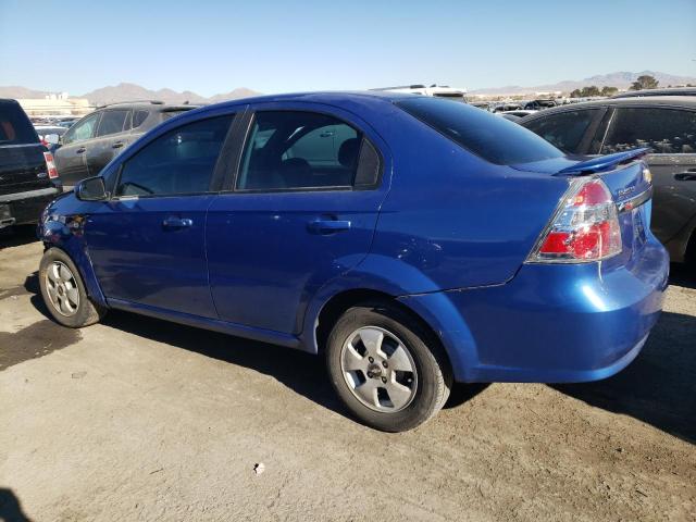 KL1TD56627B041486 - 2007 CHEVROLET AVEO BASE BLUE photo 2