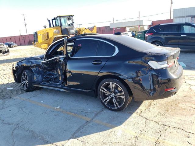 3MW5R1J02L8B11401 - 2020 BMW 330I BLACK photo 2