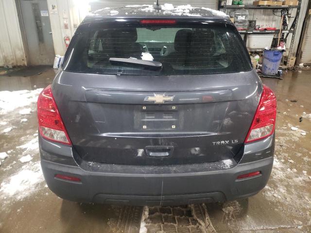 3GNCJKSB2GL247612 - 2016 CHEVROLET TRAX LS GRAY photo 6