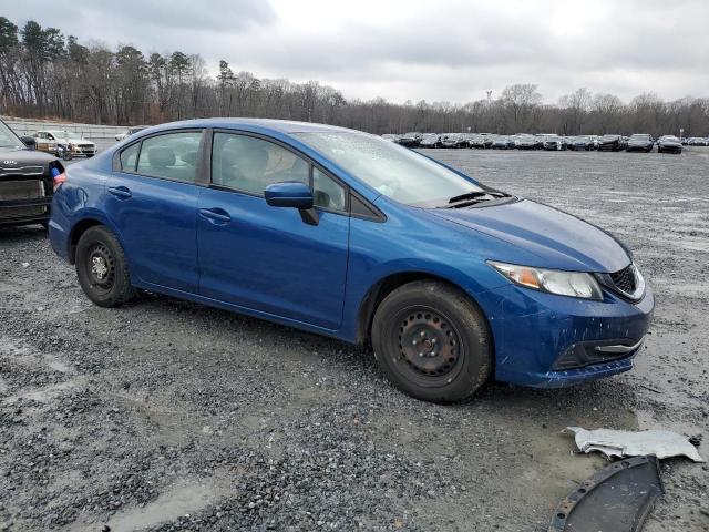 2HGFB2F56FH543233 - 2015 HONDA CIVIC LX BLUE photo 4