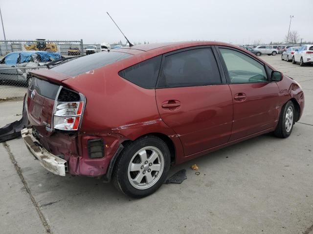 JTDKB20U953012283 - 2005 TOYOTA PRIUS BURGUNDY photo 3