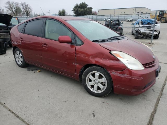 JTDKB20U953012283 - 2005 TOYOTA PRIUS BURGUNDY photo 4