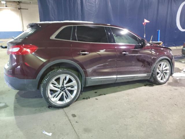 2LMPJ8LR3JBL38710 - 2018 LINCOLN MKX RESERVE BURGUNDY photo 3