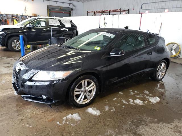 JHMZF1C62CS000830 - 2012 HONDA CR-Z EX BLACK photo 1