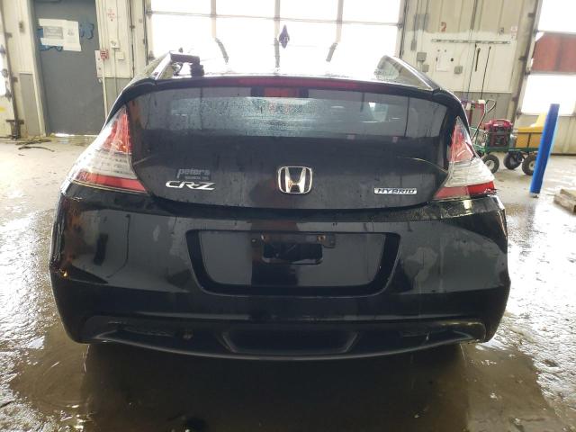 JHMZF1C62CS000830 - 2012 HONDA CR-Z EX BLACK photo 6