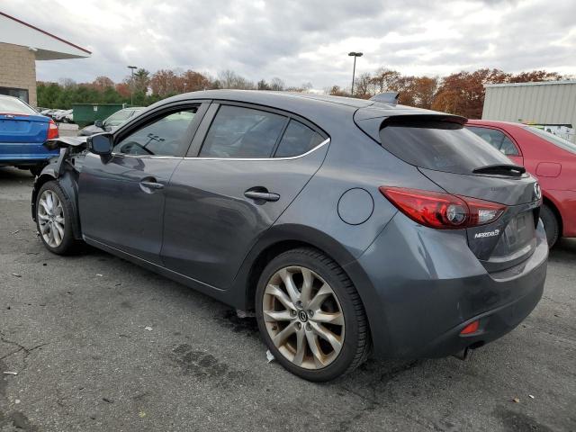 JM1BM1L33F1262493 - 2015 MAZDA 3 TOURING GRAY photo 2