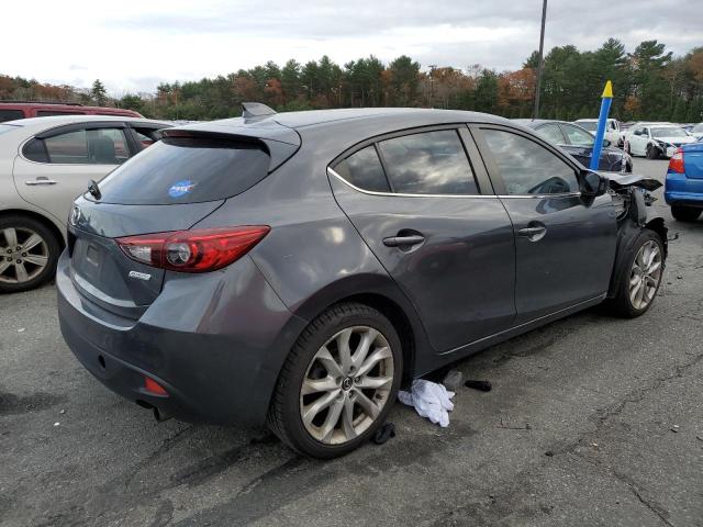 JM1BM1L33F1262493 - 2015 MAZDA 3 TOURING GRAY photo 3