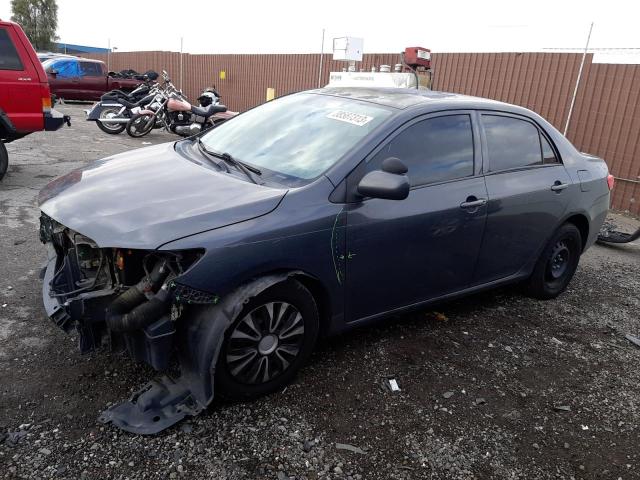 1NXBU4EE2AZ273469 - 2010 TOYOTA COROLLA BASE GRAY photo 1