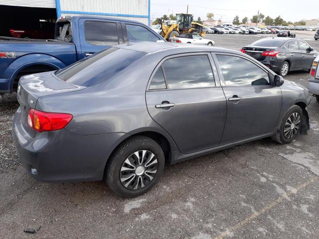1NXBU4EE2AZ273469 - 2010 TOYOTA COROLLA BASE GRAY photo 3