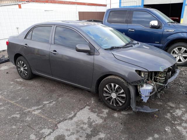 1NXBU4EE2AZ273469 - 2010 TOYOTA COROLLA BASE GRAY photo 4