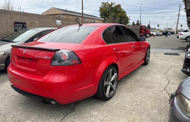 6G2EC57Y48L127020 - 2008 PONTIAC G8 GT RED photo 4