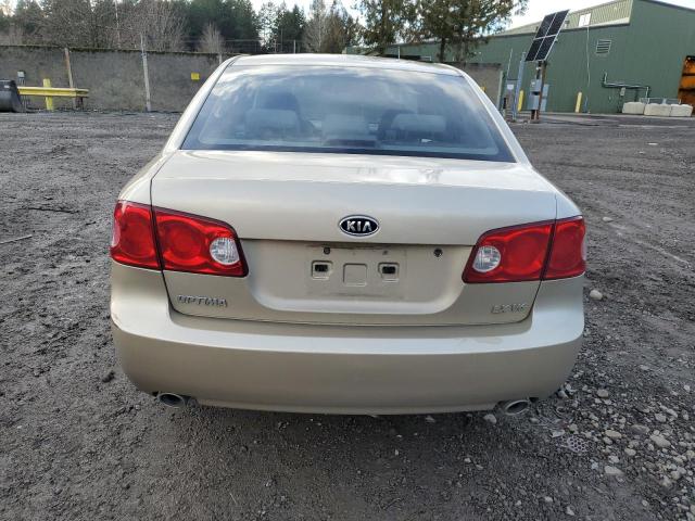 KNAGE124585236175 - 2008 KIA OPTIMA LX GOLD photo 6