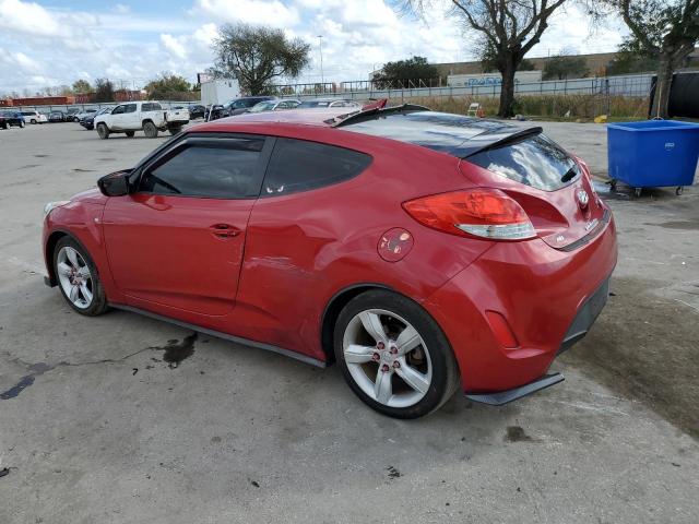 KMHTC6AD0EU204902 - 2014 HYUNDAI VELOSTER RED photo 2