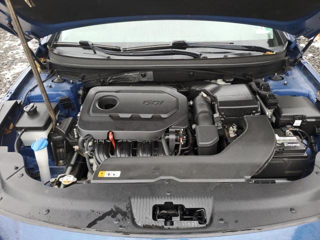 5NPE24AF0GH318210 - 2016 HYUNDAI SONATA SE BLUE photo 11