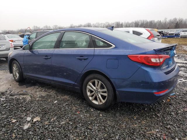 5NPE24AF0GH318210 - 2016 HYUNDAI SONATA SE BLUE photo 2