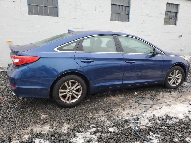 5NPE24AF0GH318210 - 2016 HYUNDAI SONATA SE BLUE photo 3