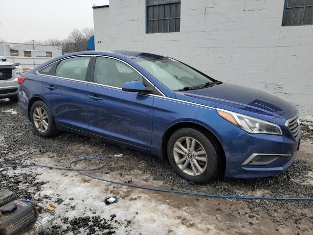 5NPE24AF0GH318210 - 2016 HYUNDAI SONATA SE BLUE photo 4