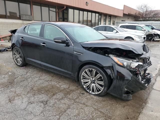 5XXGN4A71EG345630 - 2014 KIA OPTIMA EX BLACK photo 4