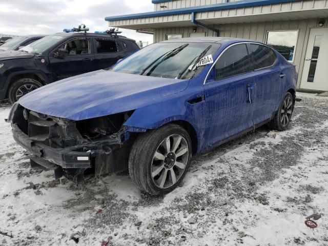 5XXGR4A6XCG080022 - 2012 KIA OPTIMA SX BLUE photo 1