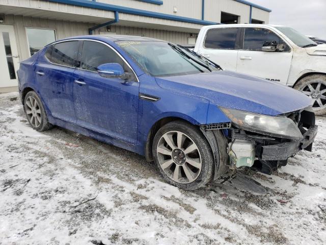 5XXGR4A6XCG080022 - 2012 KIA OPTIMA SX BLUE photo 4