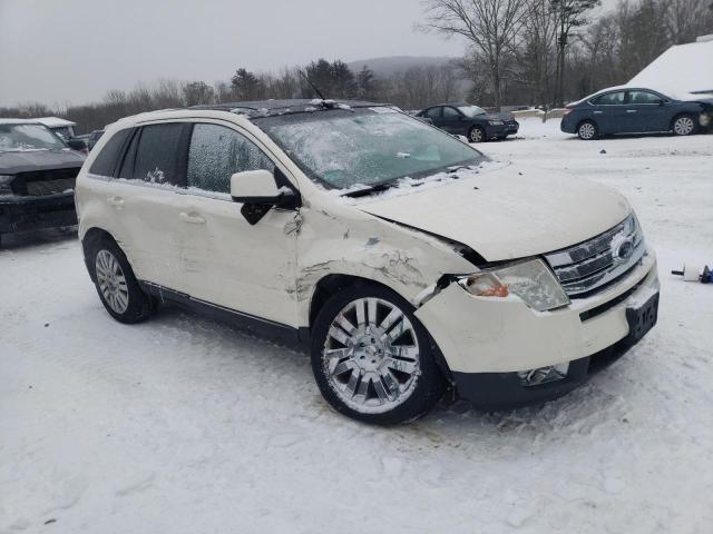 2FMDK49C08BA60981 - 2008 FORD EDGE LIMITED WHITE photo 4