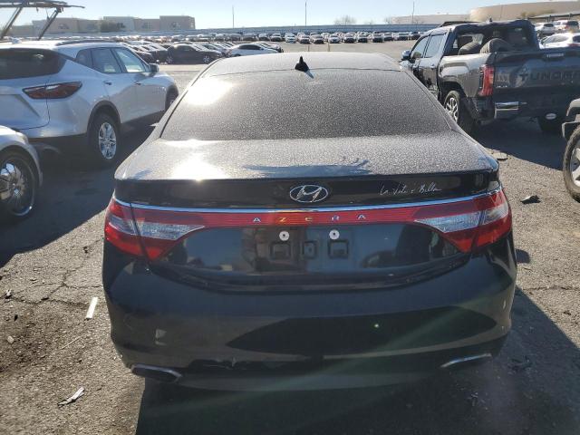 KMHFG4JG8GA510153 - 2016 HYUNDAI AZERA BLACK photo 6