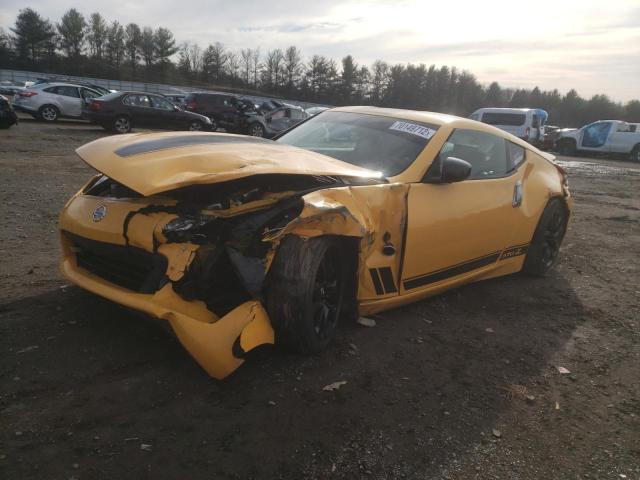 JN1AZ4EH9JM571578 - 2018 NISSAN 370Z BASE YELLOW photo 1