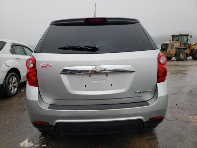 2GNALBEK7D1128240 - 2013 CHEVROLET EQUINOX LS SILVER photo 6