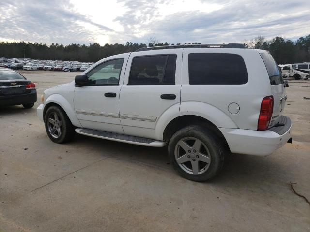 1D8HD58297F502265 - 2007 DODGE DURANGO LIMITED WHITE photo 2