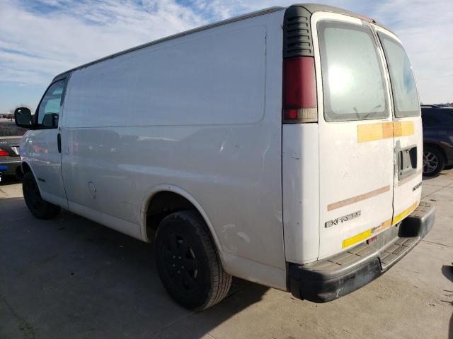 1GCFG25W711141254 - 2001 CHEVROLET EXPRESS G2 WHITE photo 2