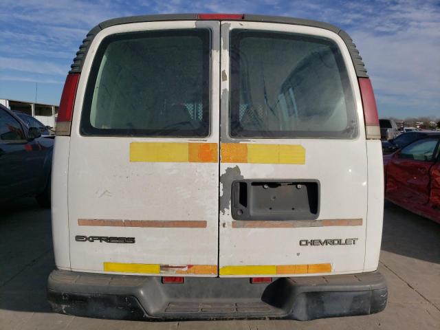 1GCFG25W711141254 - 2001 CHEVROLET EXPRESS G2 WHITE photo 6