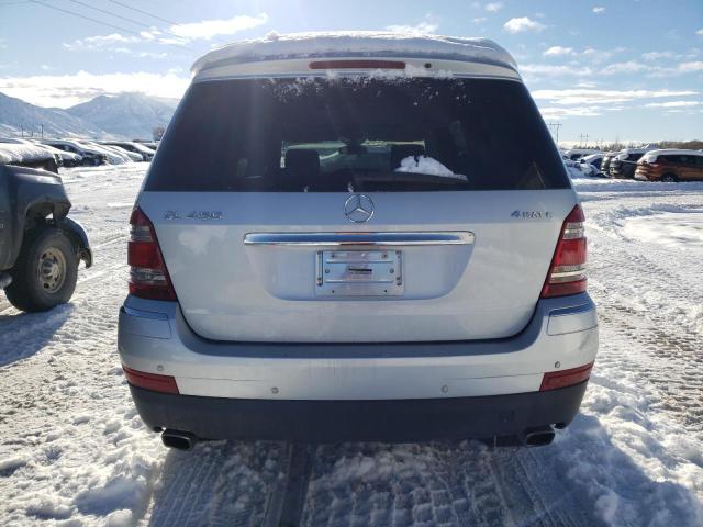 4JGBF71E07A129771 - 2007 MERCEDES-BENZ GL 450 4MATIC SILVER photo 6