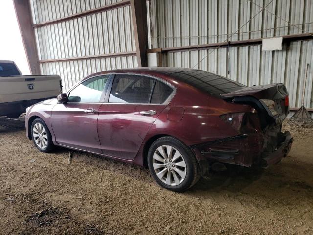 1HGCR2F77FA059604 - 2015 HONDA ACCORD EX BURGUNDY photo 2