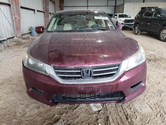 1HGCR2F77FA059604 - 2015 HONDA ACCORD EX BURGUNDY photo 5