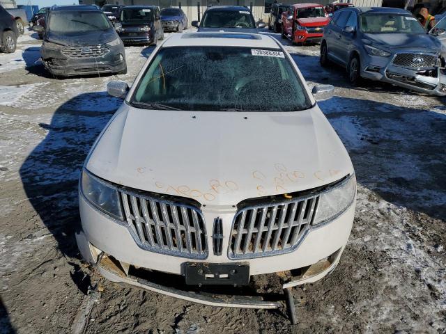 3LNHL2JC3BR756287 - 2011 LINCOLN MKZ WHITE photo 5