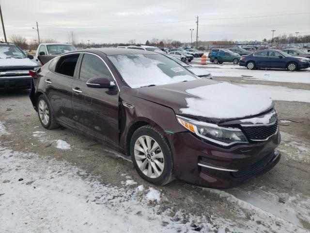 5XXGT4L35HG139764 - 2017 KIA OPTIMA LX BURGUNDY photo 4