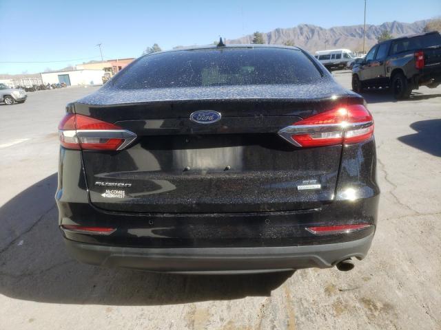 3FA6P0HD9KR103181 - 2019 FORD FUSION SE BLACK photo 6