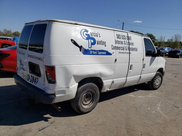 1FTNE14W28DA31203 - 2008 FORD ECONOLINE E150 VAN WHITE photo 3