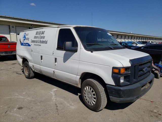 1FTNE14W28DA31203 - 2008 FORD ECONOLINE E150 VAN WHITE photo 4