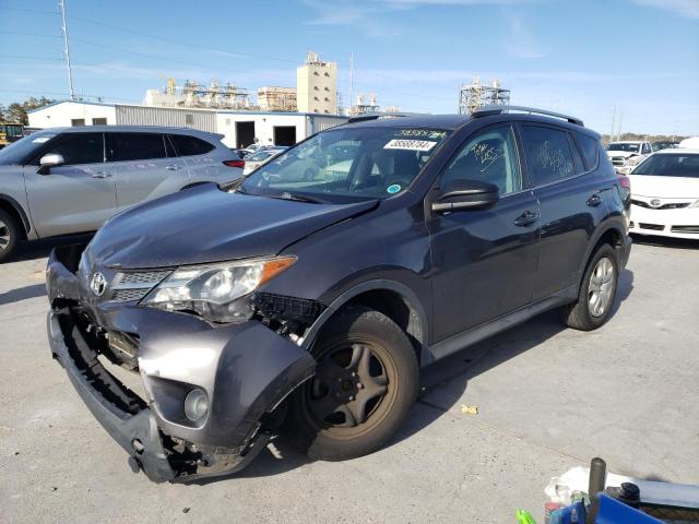 2T3ZFREV6FW225848 - 2015 TOYOTA RAV4 LE CHARCOAL photo 1