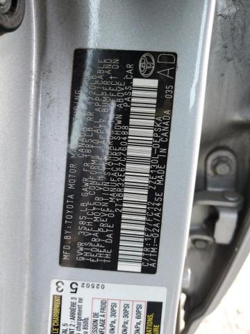 2T1BR32E67C760488 - 2007 TOYOTA COROLLA CE SILVER photo 12