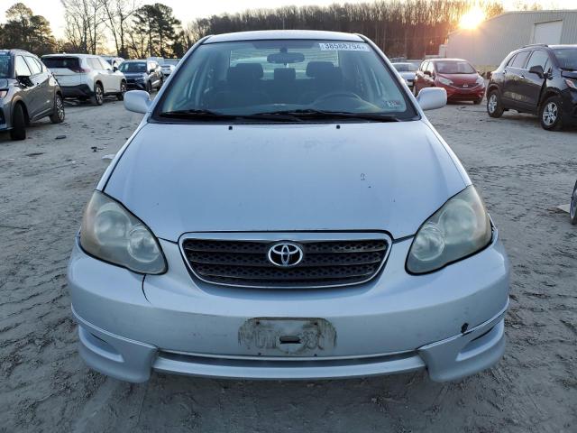 2T1BR32E67C760488 - 2007 TOYOTA COROLLA CE SILVER photo 5