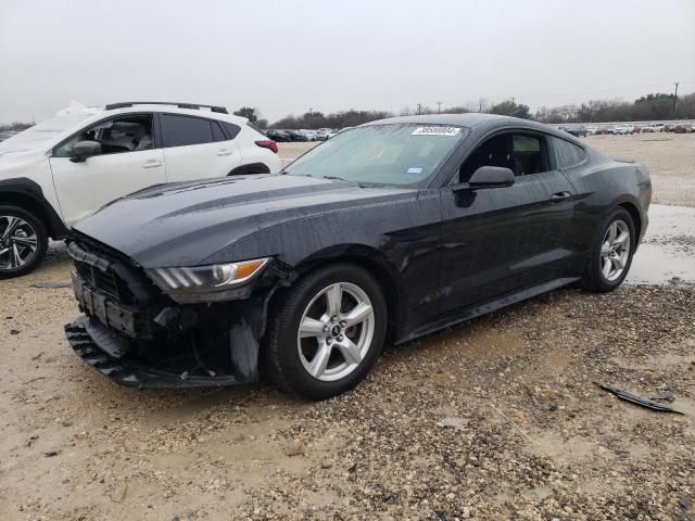 1FA6P8TH5F5342227 - 2015 FORD MUSTANG BLACK photo 1